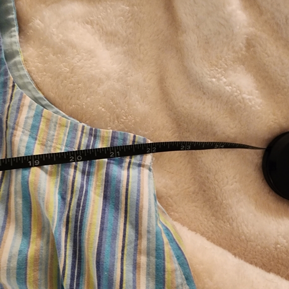 Cotton y2k Vintage blouse striped - Picture 5 of 5